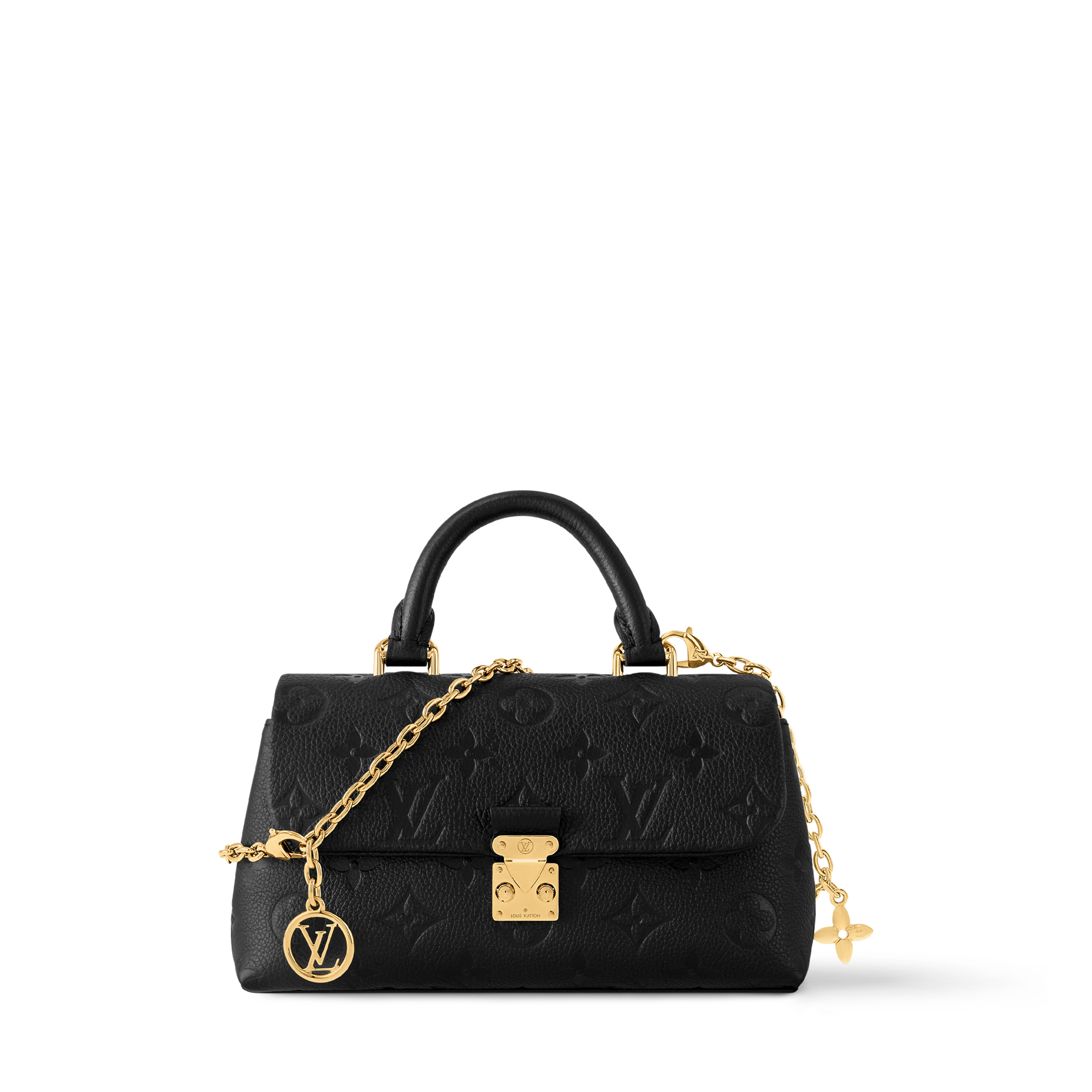 LV 2026 Nano Madeleine Handbag Beige Monogram Empreinte Leather 281645